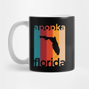 Apopka Florida Retro Mug